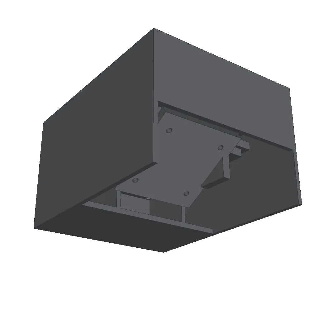 CAD render of the generated Inspection drone payload pod