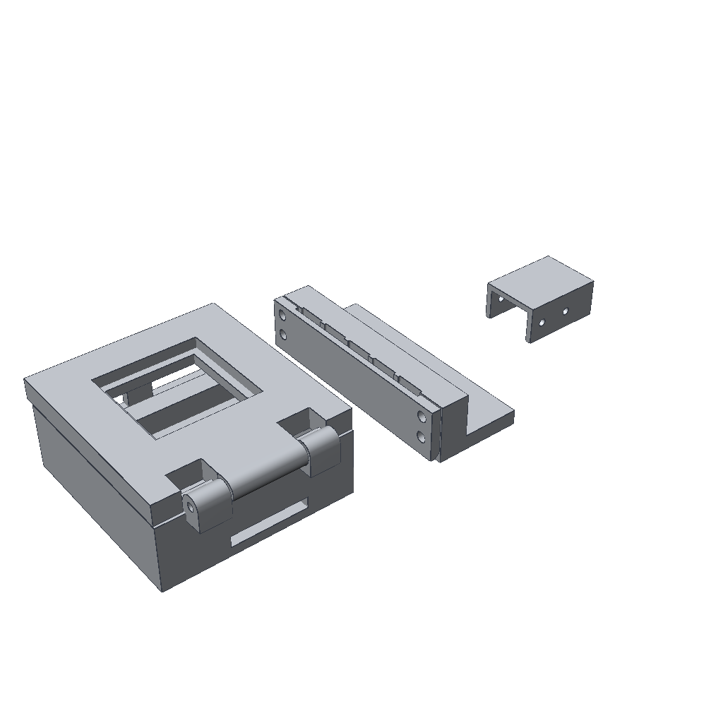 CAD render of the Stretchable-conductor glove demo